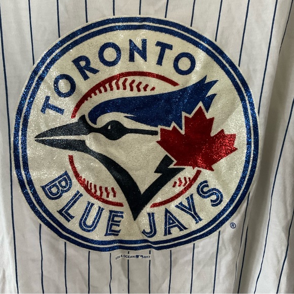 Toronto Blue Jays ladies shirts (lot of 2) Size Large both NWT (P1) - Picture 7 of 14